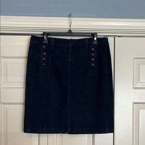 Lauren Jeans CO.  Ralph Lauren denim jeans skirt.  Size 8